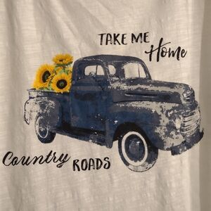 Country Roads Graphic Tee - Blue